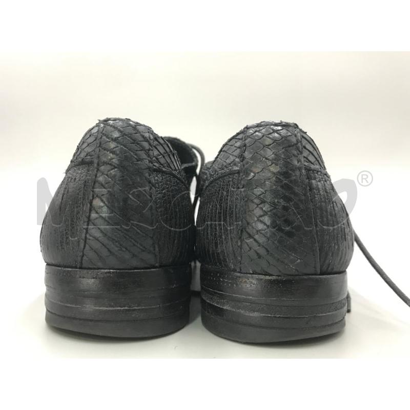 SCARPE DONNA MOMA NERE STRINGATE DOPPIO MOTIVO  | Mercatino dell'Usato Moncalieri bengasi 4