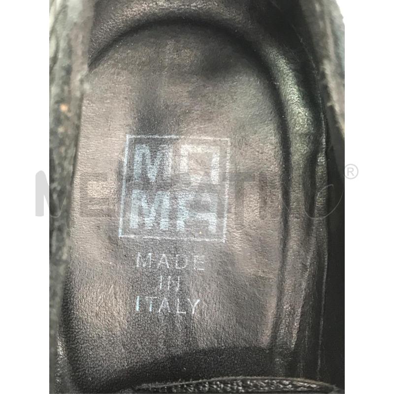 SCARPE DONNA MOMA NERE STRINGATE DOPPIO MOTIVO  | Mercatino dell'Usato Moncalieri bengasi 5