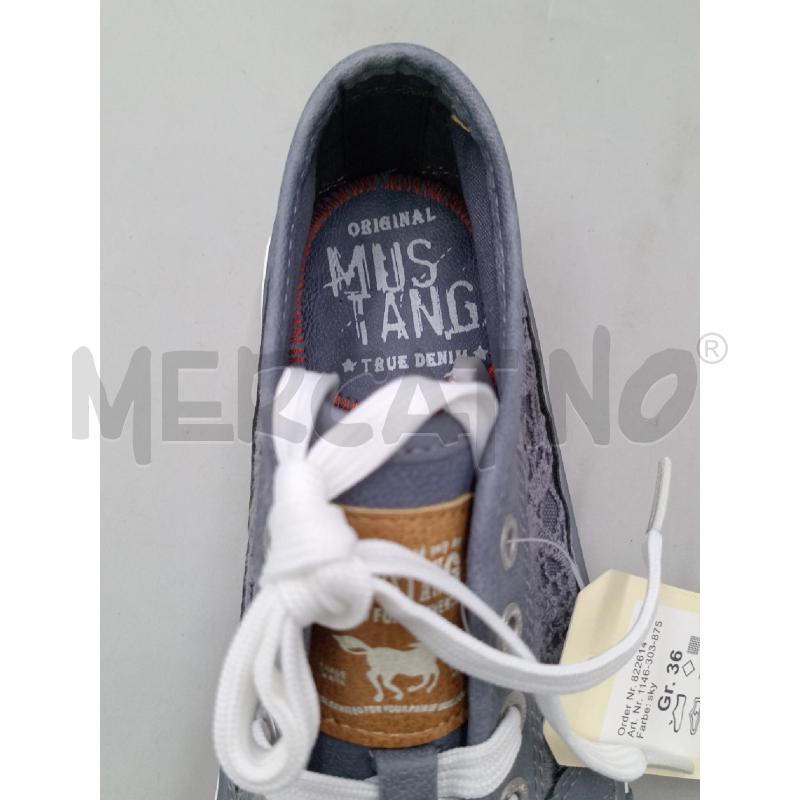 SCARPE DONNA MUSTANG GRIGIE CON PIZZO | Mercatino dell'Usato Moncalieri bengasi 5