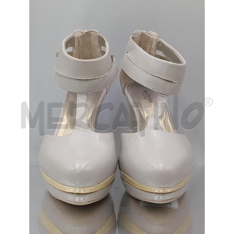 SCARPE DONNA NERO GIARDINI BEIGE TACCO | Mercatino dell'Usato Moncalieri bengasi 2
