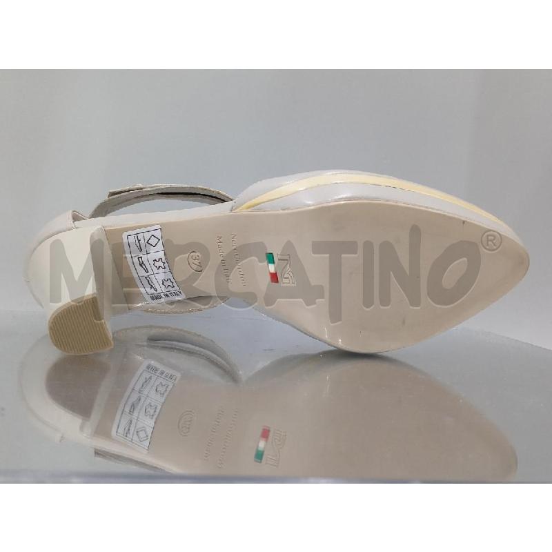 SCARPE DONNA NERO GIARDINI BEIGE TACCO | Mercatino dell'Usato Moncalieri bengasi 4