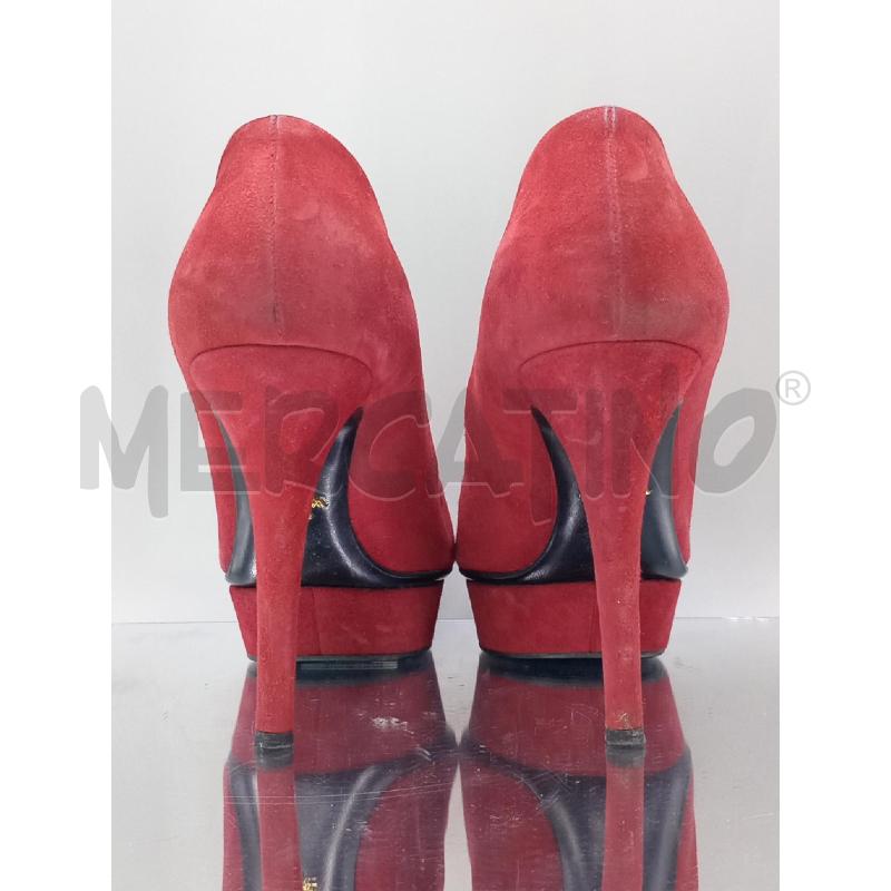 SCARPE DONNA PRADA  ROSSA  | Mercatino dell'Usato Moncalieri bengasi 3