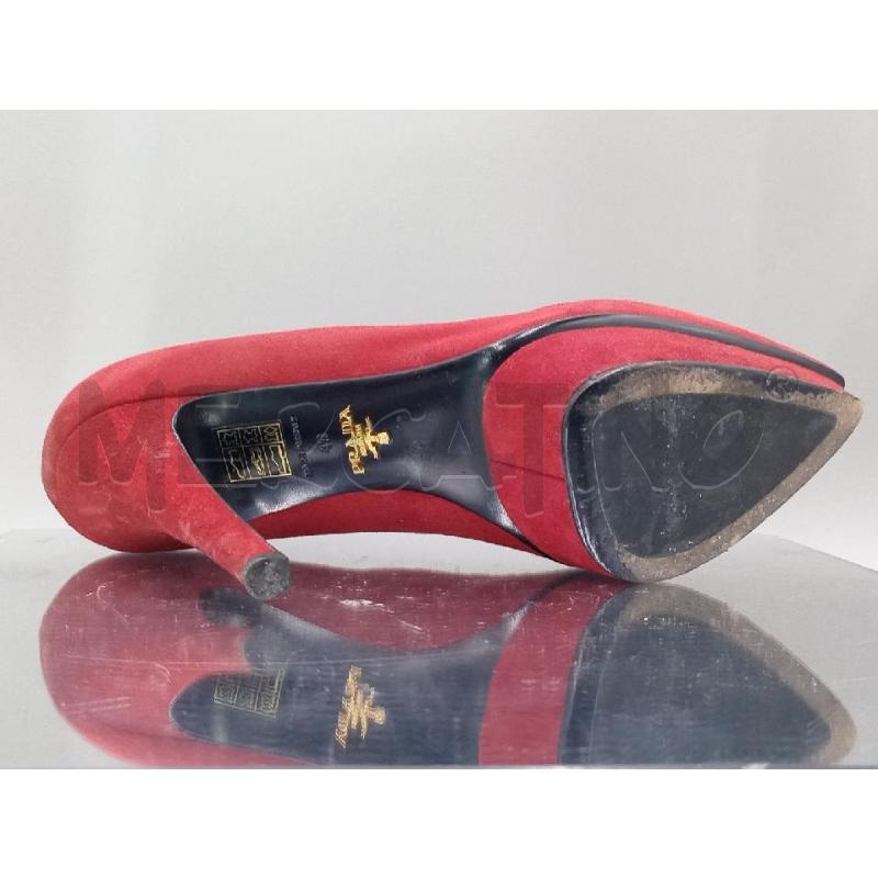 SCARPE DONNA PRADA  ROSSA  | Mercatino dell'Usato Moncalieri bengasi 4