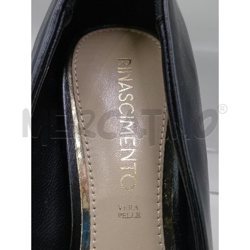 SCARPE DONNA RINASCIMENTO NERE CON TACCO | Mercatino dell'Usato Moncalieri bengasi 5