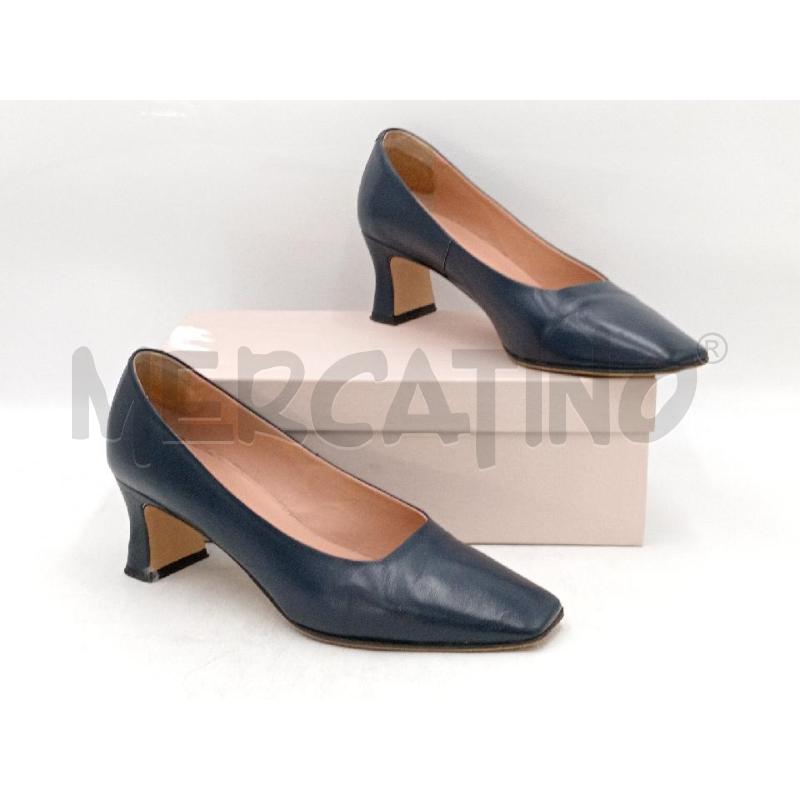 SCARPE DONNA SILVIA NARESE BLU TACCO | Mercatino dell'Usato Moncalieri bengasi 1