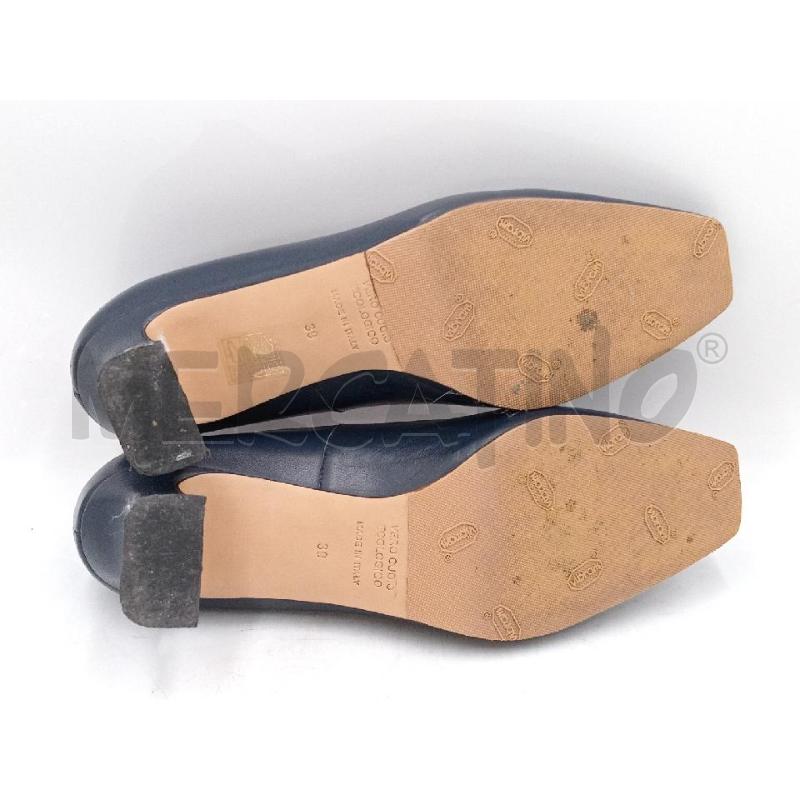 SCARPE DONNA SILVIA NARESE BLU TACCO | Mercatino dell'Usato Moncalieri bengasi 2