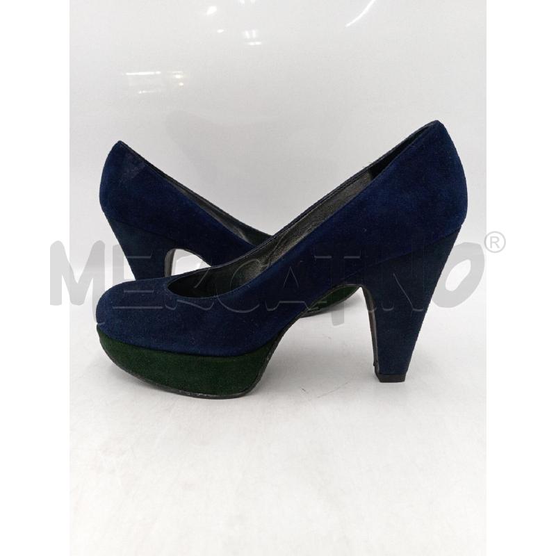 SCARPE DONNA STUART WEITZMAN BLU SCAMOSCIATO | Mercatino dell'Usato Moncalieri bengasi 2