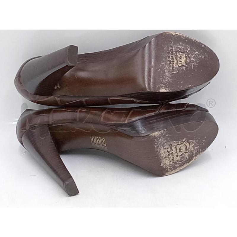 SCARPE DONNA STUART WEITZMAN MARRONE TACCO | Mercatino dell'Usato Moncalieri bengasi 2
