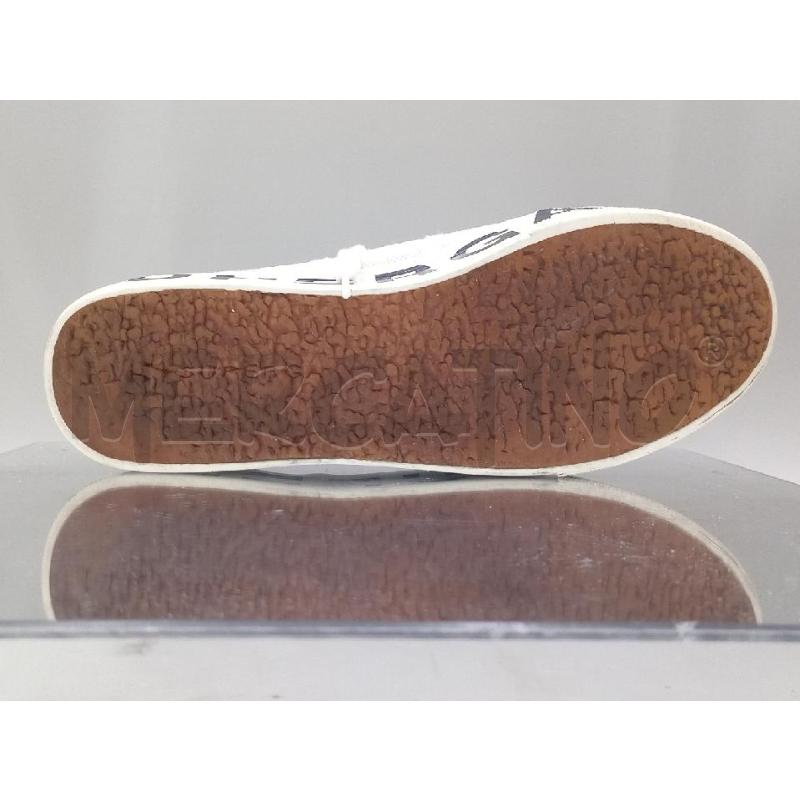 SCARPE DONNA SUPERGA BIANCA CON ZEPPA SCRITTA NERA  | Mercatino dell'Usato Moncalieri bengasi 4