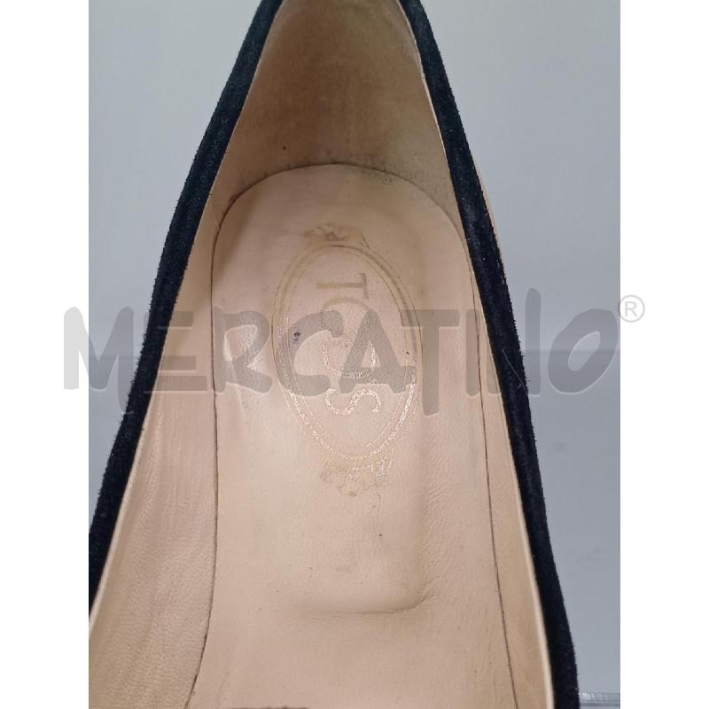 SCARPE DONNA TOD'S DECOLTE BEIGE RIFINITURE NERE  | Mercatino dell'Usato Moncalieri bengasi 5