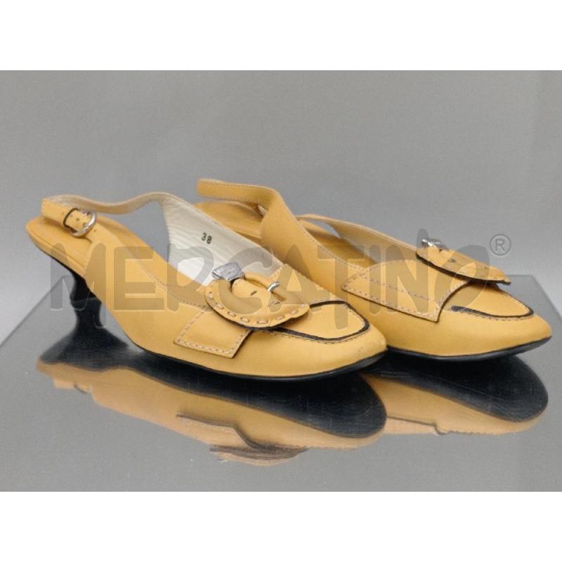 SCARPE DONNA TOD'S GIALLE CON FIBBIA | Mercatino dell'Usato Moncalieri bengasi 1