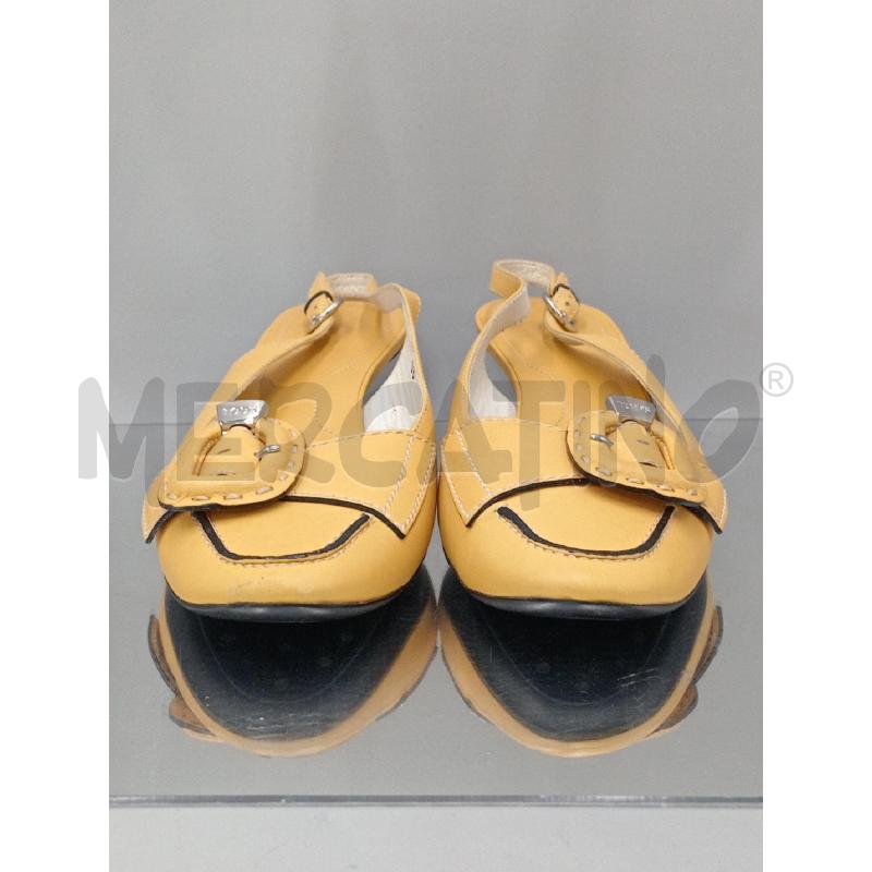 SCARPE DONNA TOD'S GIALLE CON FIBBIA | Mercatino dell'Usato Moncalieri bengasi 2