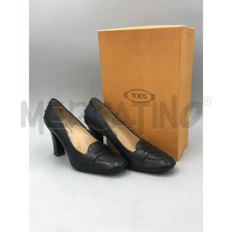 SCARPE DONNA TOD'S NERE TACCO | Mercatino dell'Usato Moncalieri bengasi 1