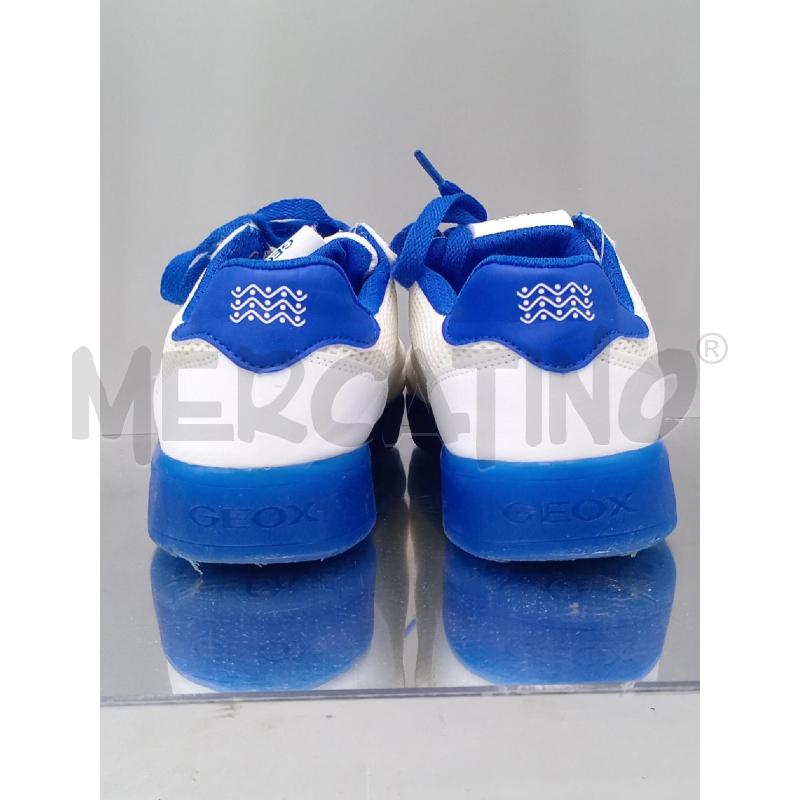 SCARPE GEOX BIANCHE BLU | Mercatino dell'Usato Moncalieri bengasi 3