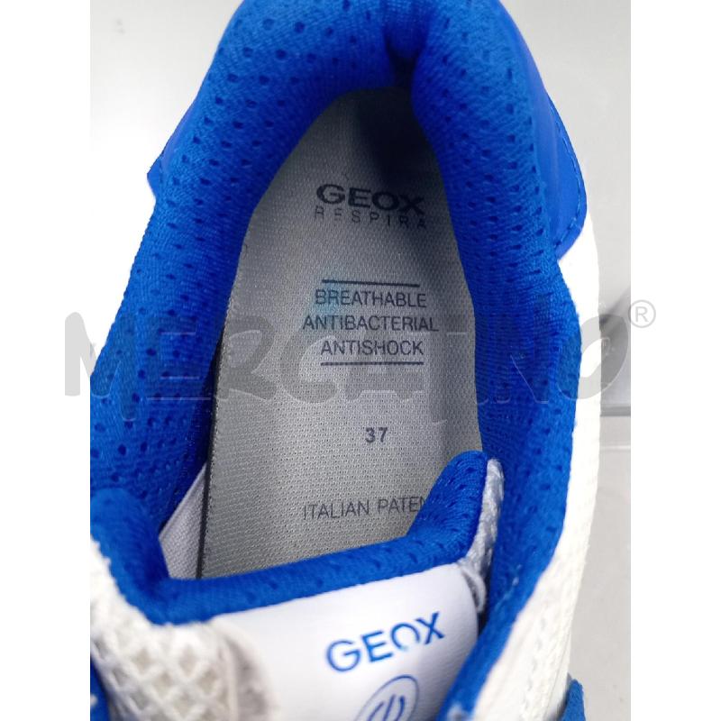 SCARPE GEOX BIANCHE BLU | Mercatino dell'Usato Moncalieri bengasi 5