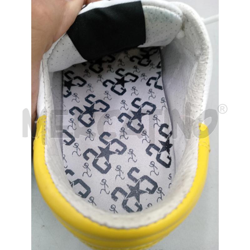 SCARPE GOLDEN GOOSE BIANCHE STELLE GIALLE | Mercatino dell'Usato Moncalieri bengasi 5