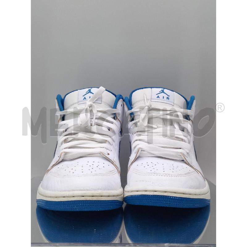 SCARPE JORDAN BIANCHE BAFFO BLU | Mercatino dell'Usato Moncalieri bengasi 2