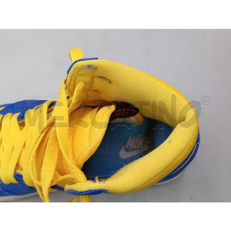 SCARPE NIKE JORDAN GIALLE BLU | Mercatino dell'Usato Moncalieri bengasi 5