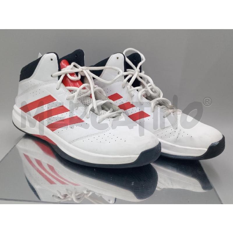 SCARPE UOMO ADIDAS BIANCO ROSSO | Mercatino dell'Usato Moncalieri bengasi 1