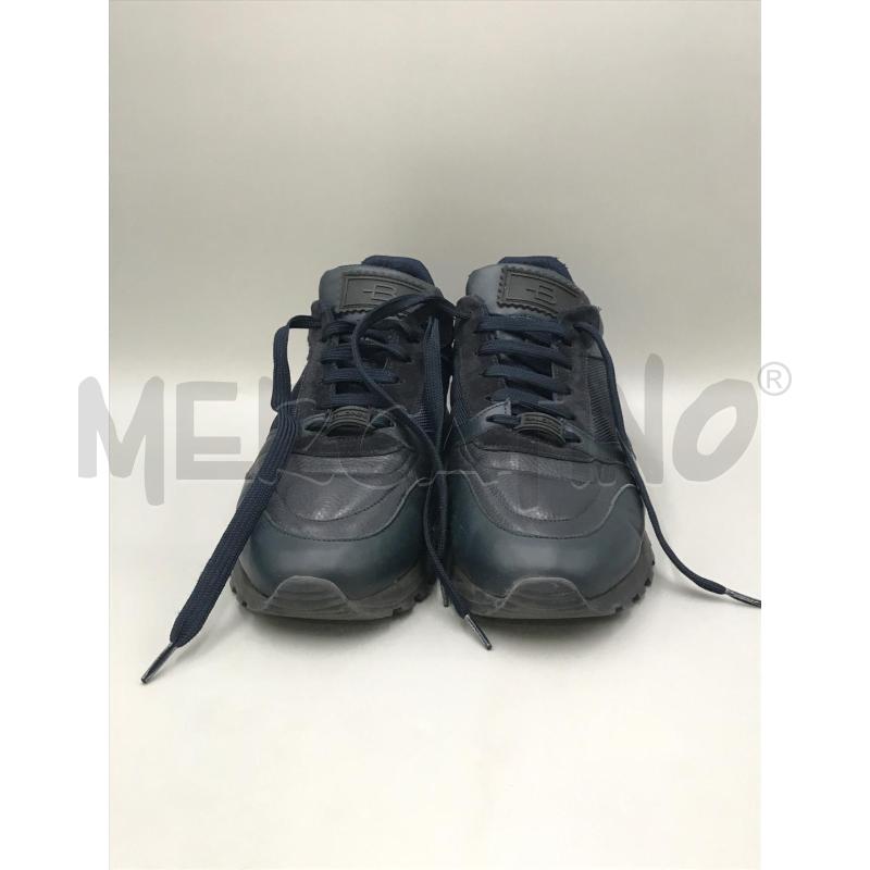 SCARPE UOMO BALDININI BLU STRINGATA  | Mercatino dell'Usato Moncalieri bengasi 2