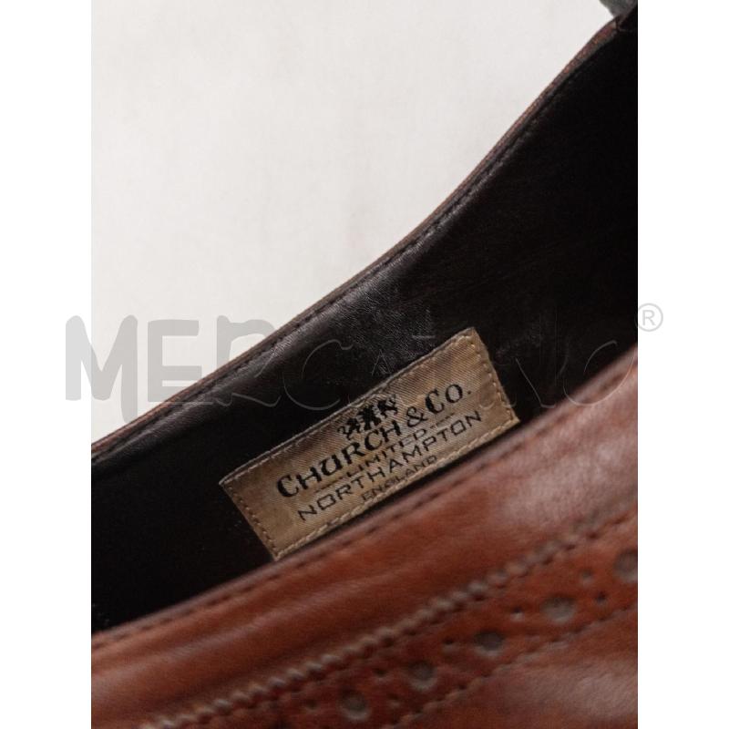 SCARPE UOMO CHURCH'S MOCASSINO MARRONE CON FRANGE  | Mercatino dell'Usato Moncalieri bengasi 5