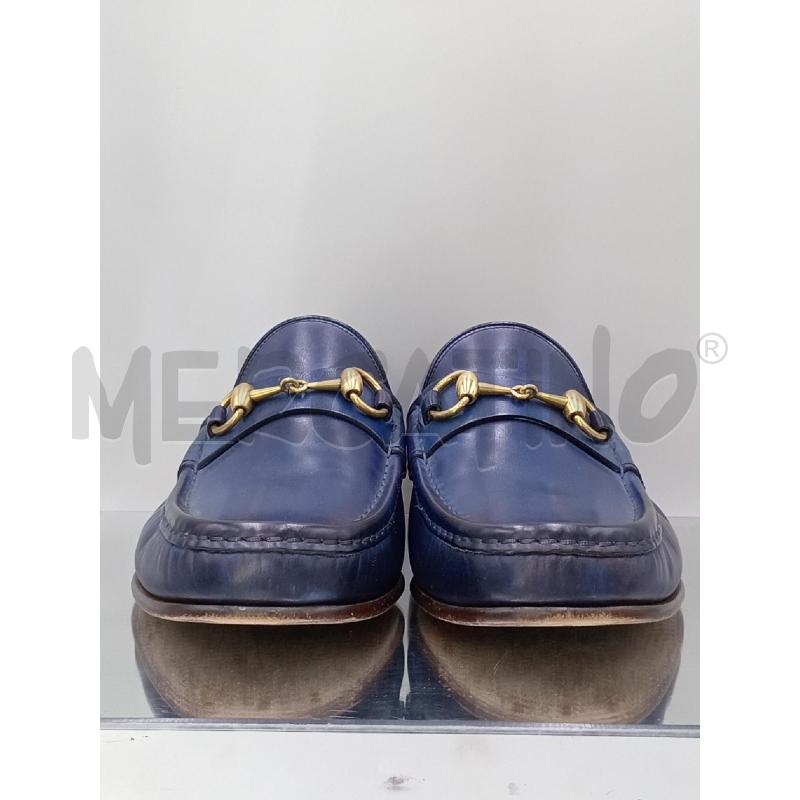 SCARPE UOMO GUCCI MOCASSINO BLU  | Mercatino dell'Usato Moncalieri bengasi 2