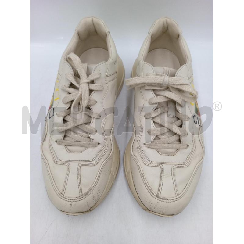 SCARPE UOMO GUCCI SNEAKERS BASSE RHYTON IN PELLE | Mercatino dell'Usato Moncalieri bengasi 2