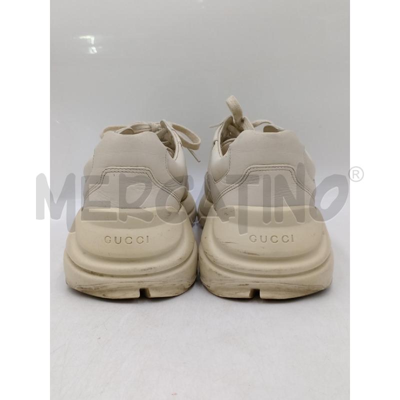 SCARPE UOMO GUCCI SNEAKERS BASSE RHYTON IN PELLE | Mercatino dell'Usato Moncalieri bengasi 5