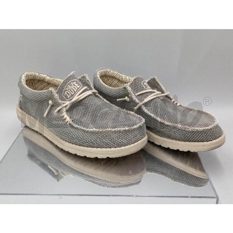 SCARPE UOMO HEY DUDE GRIGIE  | Mercatino dell'Usato Moncalieri bengasi 1