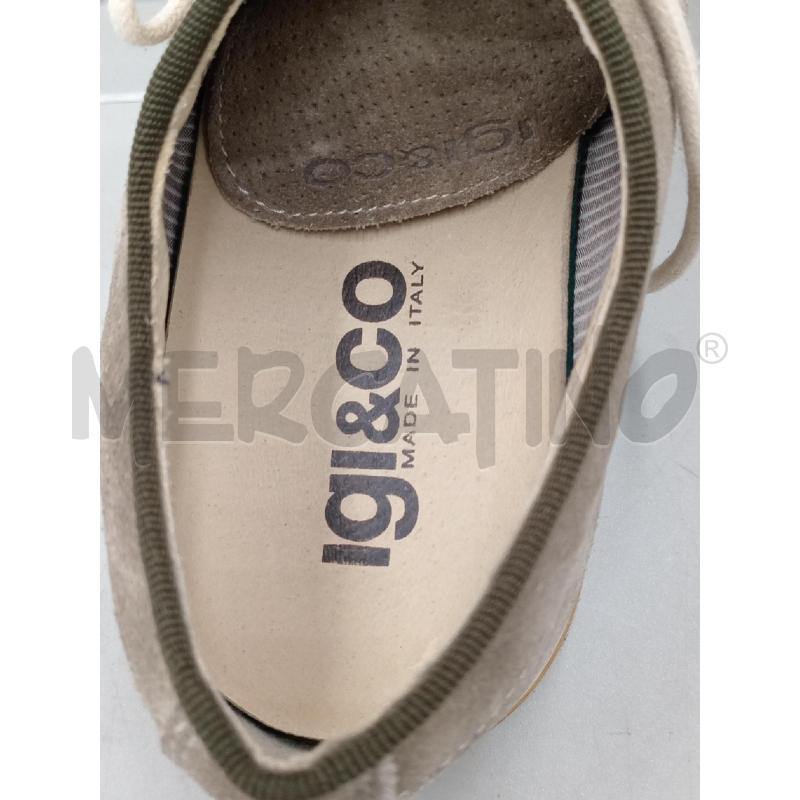 SCARPE UOMO IGI&CO BEIGE SCAMOSCIATE CHIARO  | Mercatino dell'Usato Moncalieri bengasi 5