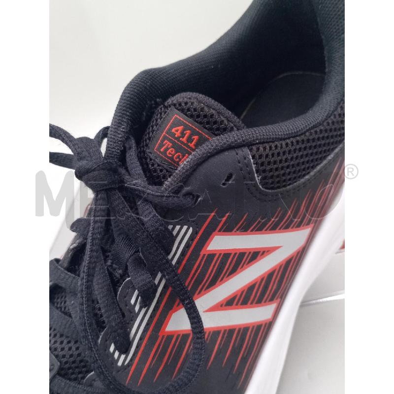 SCARPE UOMO NEWBALANCE NERA E ROSSA  | Mercatino dell'Usato Moncalieri bengasi 5