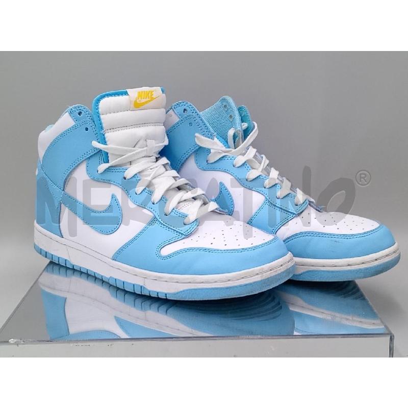 SCARPE UOMO NIKE BIANCO AZZURRE  | Mercatino dell'Usato Moncalieri bengasi 1