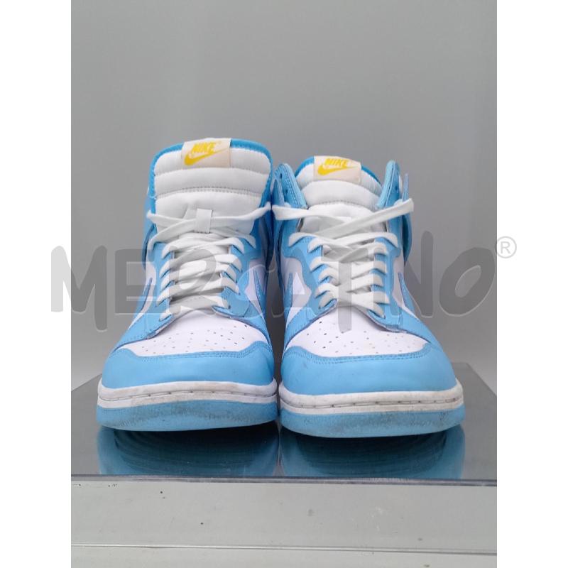 SCARPE UOMO NIKE BIANCO AZZURRE  | Mercatino dell'Usato Moncalieri bengasi 2
