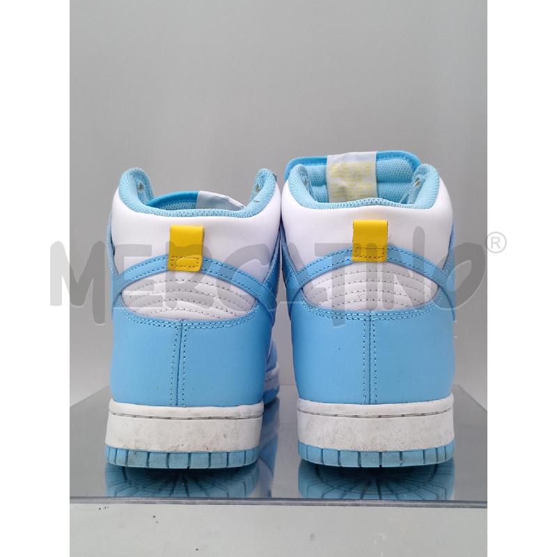 SCARPE UOMO NIKE BIANCO AZZURRE  | Mercatino dell'Usato Moncalieri bengasi 3