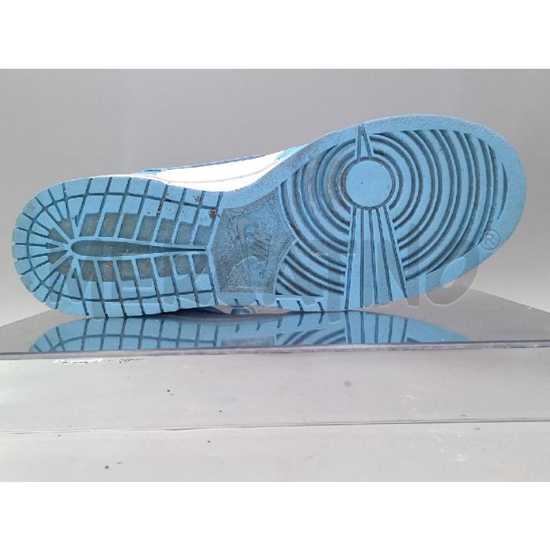 SCARPE UOMO NIKE BIANCO AZZURRE  | Mercatino dell'Usato Moncalieri bengasi 4