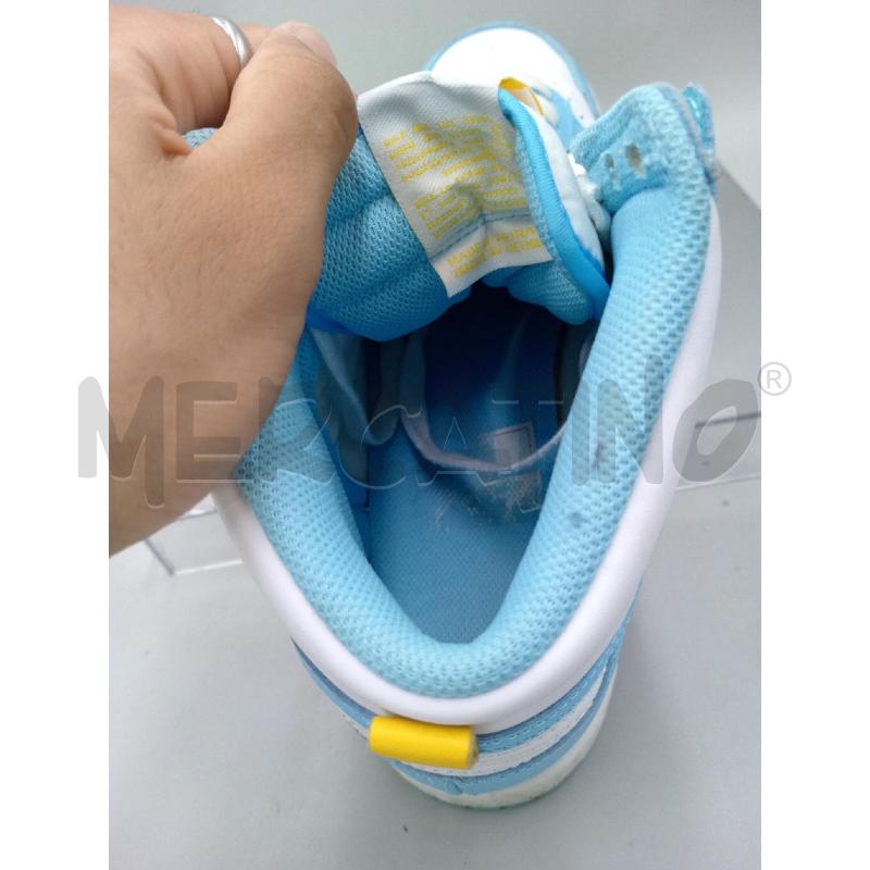 SCARPE UOMO NIKE BIANCO AZZURRE  | Mercatino dell'Usato Moncalieri bengasi 5