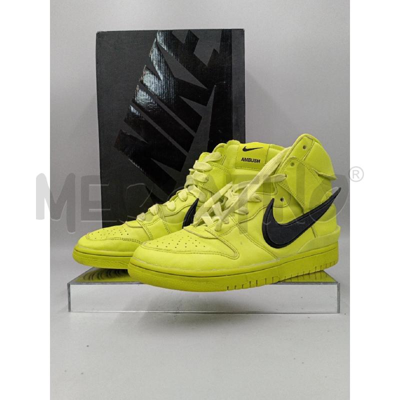 SCARPE UOMO NIKE DUNK HIGH X AMBUSH GIALLA  | Mercatino dell'Usato Moncalieri bengasi 2