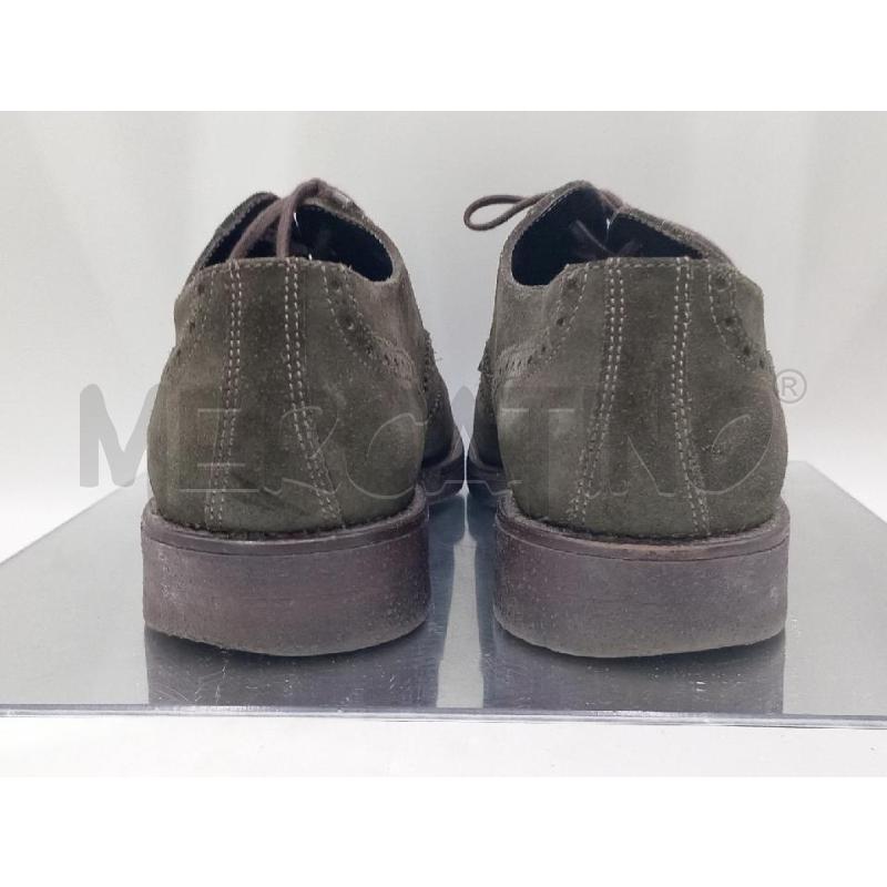 SCARPE UOMO POLLINI VERDI SCAMOSCIATE | Mercatino dell'Usato Moncalieri bengasi 3
