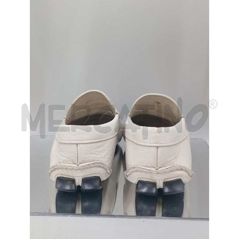 SCARPE UOMO PRADA BIANCHE MOCASSINO | Mercatino dell'Usato Moncalieri bengasi 3