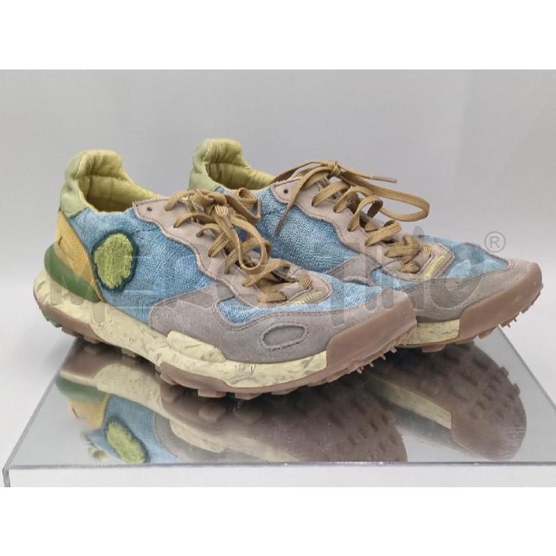 SCARPE UOMO SATORISAN JEANS INSERTI VERDI | Mercatino dell'Usato Moncalieri bengasi 1