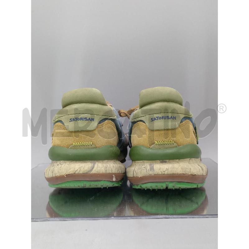 SCARPE UOMO SATORISAN JEANS INSERTI VERDI | Mercatino dell'Usato Moncalieri bengasi 3
