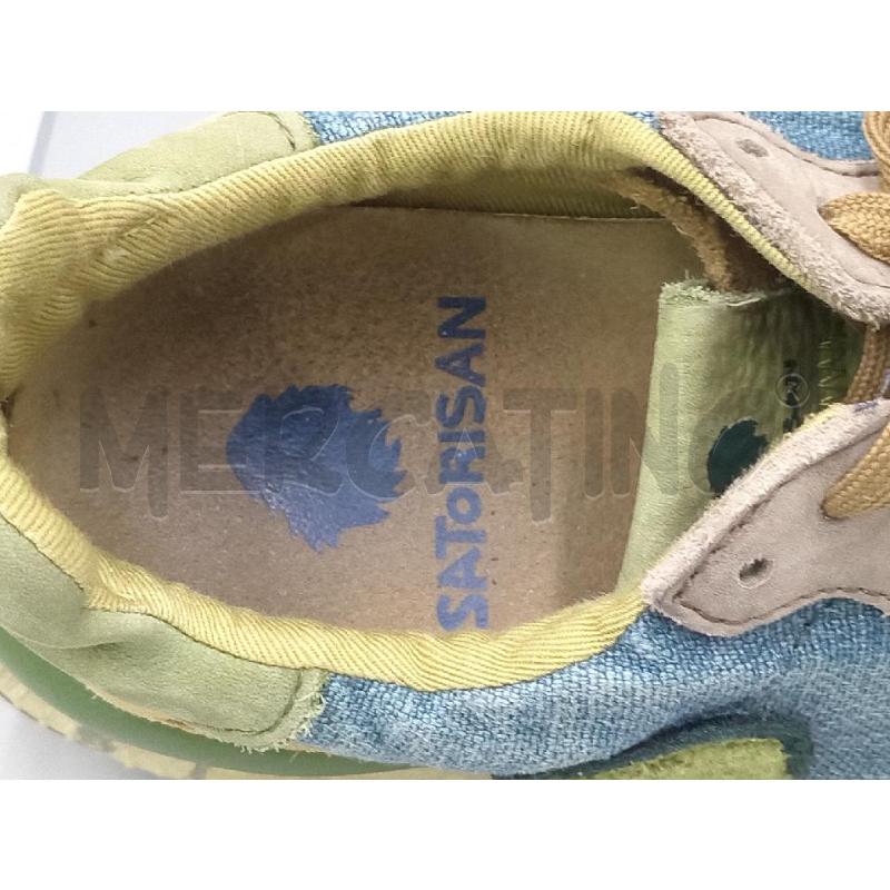 SCARPE UOMO SATORISAN JEANS INSERTI VERDI | Mercatino dell'Usato Moncalieri bengasi 5