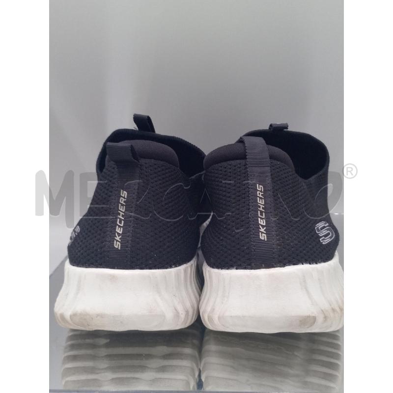 SCARPE UOMO SCECHERS NERE ELASTICIZZATE | Mercatino dell'Usato Moncalieri bengasi 2