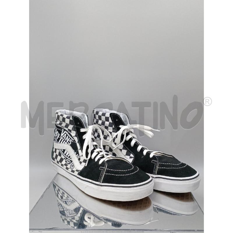 SCARPE UOMO VANS BIANCO NERE | Mercatino dell'Usato Moncalieri bengasi 1