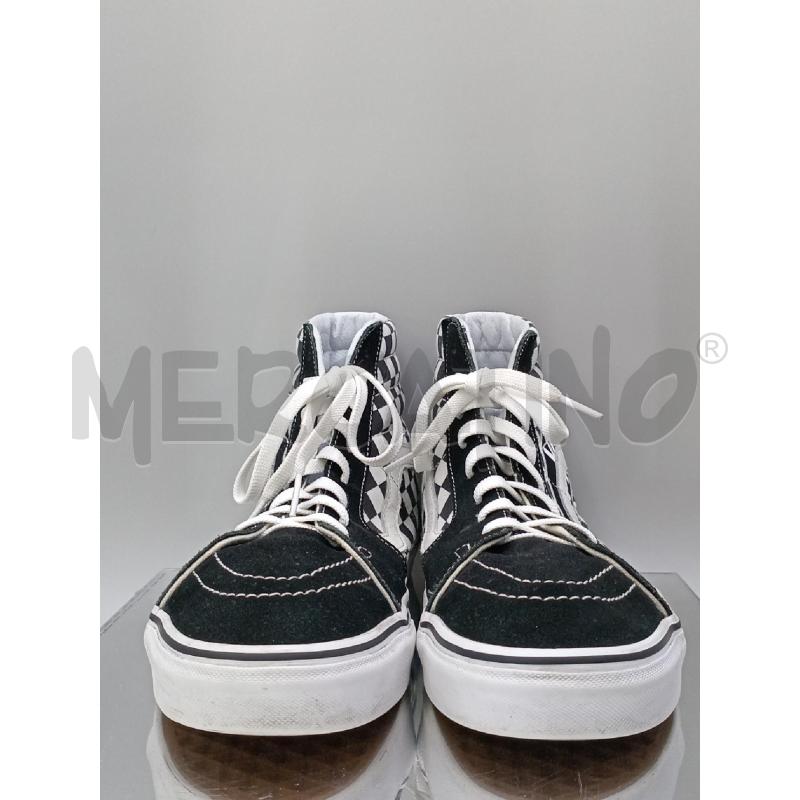 SCARPE UOMO VANS BIANCO NERE | Mercatino dell'Usato Moncalieri bengasi 2