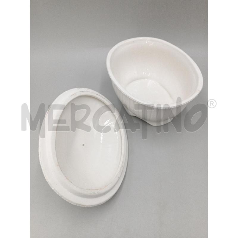 SCATOLA CERAMICA BIANCA ORSO  | Mercatino dell'Usato Moncalieri bengasi 4