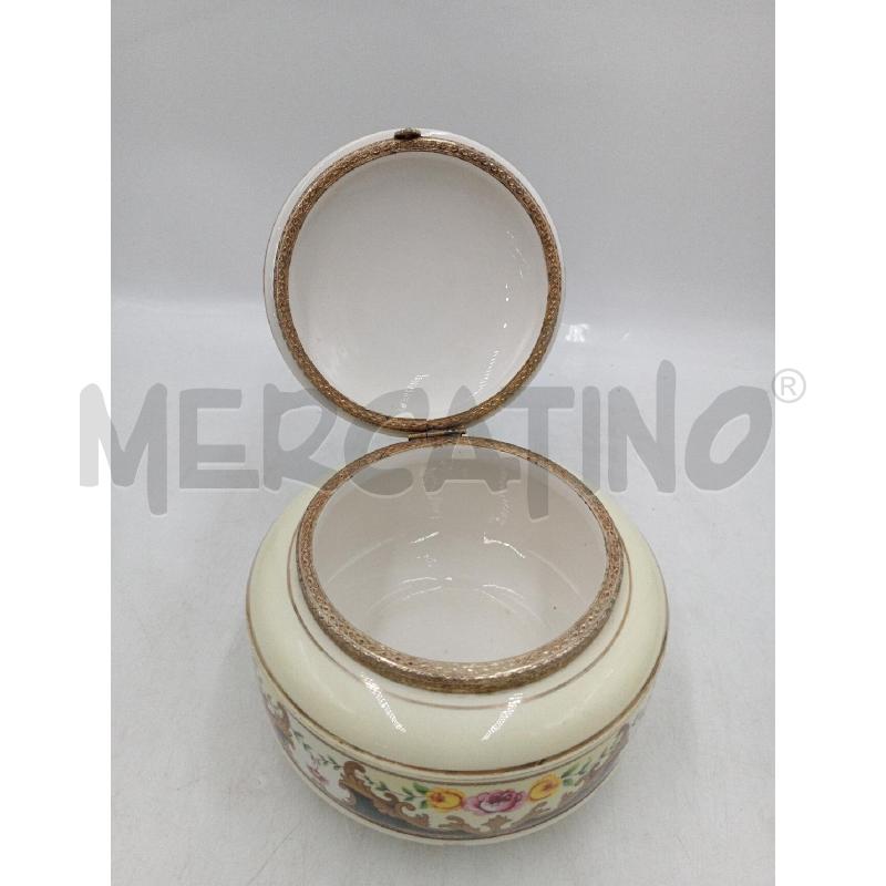 SCATOLA CERAMICA CAPOMONTE | Mercatino dell'Usato Moncalieri bengasi 3