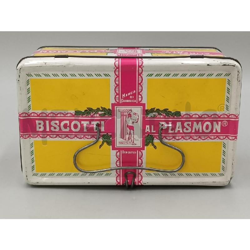 SCATOLA LATTA BISCOTTI AL PLASMON | Mercatino dell'Usato Moncalieri bengasi 2