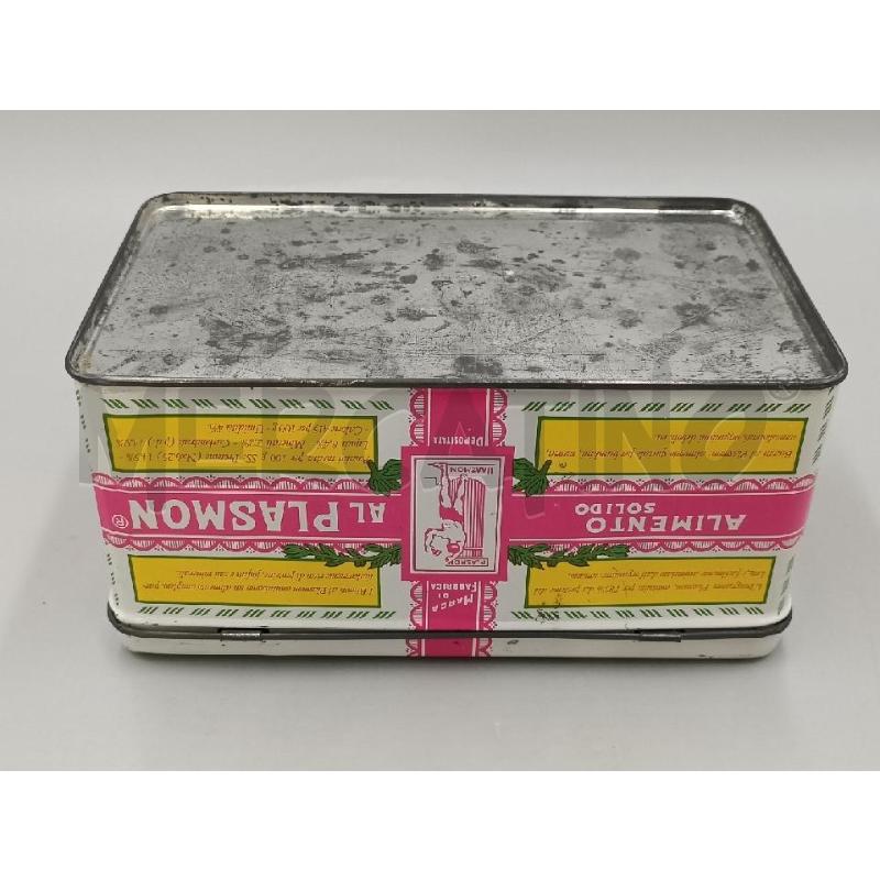 SCATOLA LATTA BISCOTTI AL PLASMON | Mercatino dell'Usato Moncalieri bengasi 3
