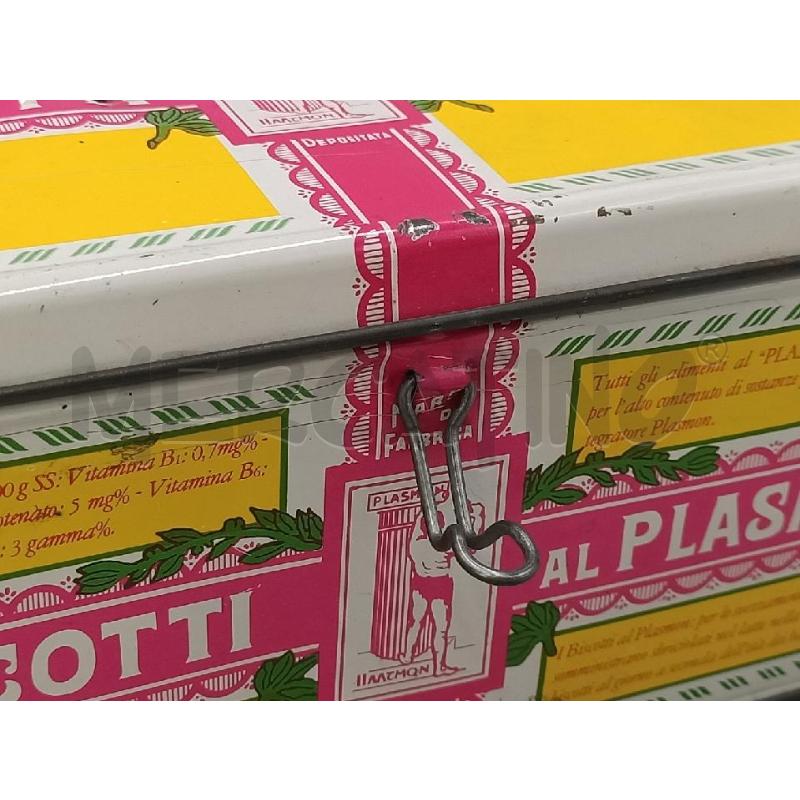 SCATOLA LATTA BISCOTTI AL PLASMON | Mercatino dell'Usato Moncalieri bengasi 5